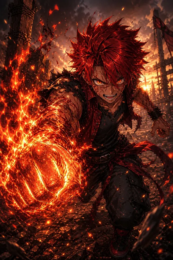 Pyro, Flamme Instable