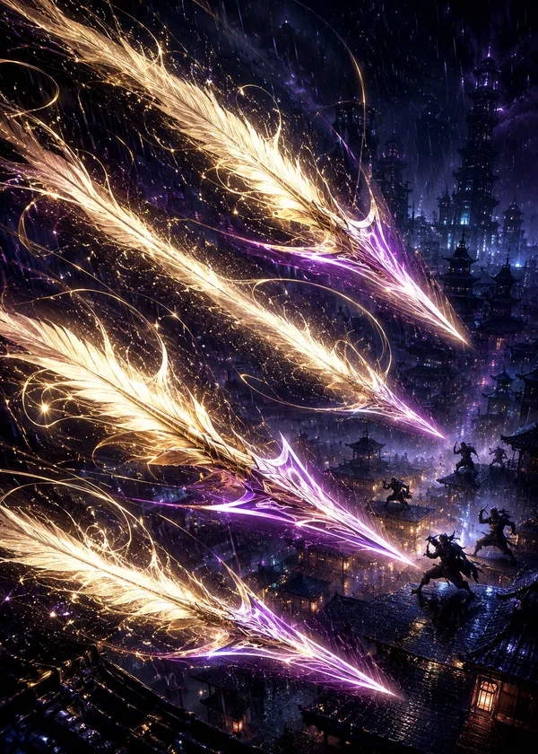 Plumes Dorées